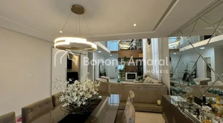 Imagem Campinas, próxima ao Alphaville. Com 340m² de área construída, esta casa oferece uma combinaçã...
