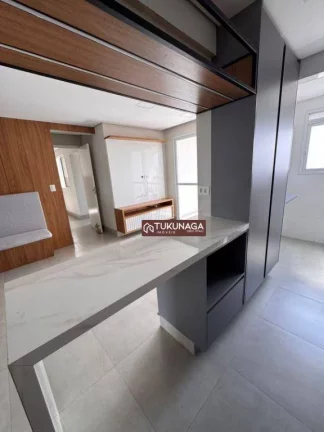 Imagem Apartamento com 2 dormitórios para alugar, 58 m² por R$ 3.754,25/mês - Vila Galvão - Guarulhos/SP