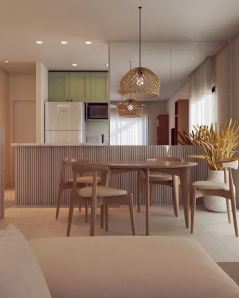 Imagem Apartamento para Venda em Praia Grande, Canto do Forte, 2 dormitórios, 1 suíte, 1 banheiro, 2 vagas