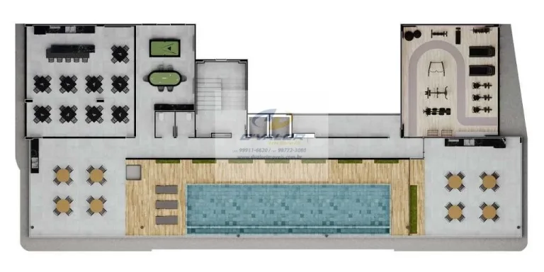 Imagem Vendo Flats de 20,56m², na melhor localização de Cabelo