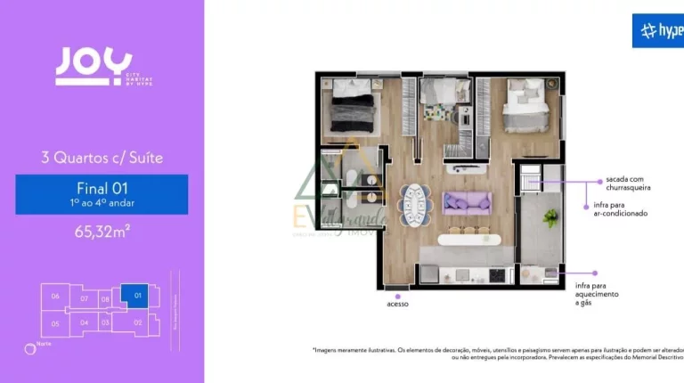 Imagem RESIDENCIAL JOY CITY HABITAT