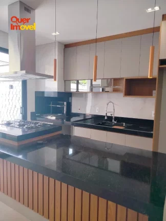Imagem Impecável casa em condomínio à venda em Ribeirão Preto-SP, Jardim Cybelli: 3 quartos, 3 suítes, 1 sala, 4 banheiros, 4 vagas - 182,00 m²