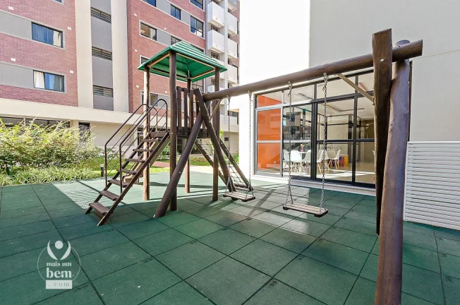 Imagem Apartamento com 3 quartos sendo 1 suíte, com piso laminado, churrasqueira e 2 vagas de garagem à venda por R$ 892.100 - Santo Inácio - Curitiba/PR