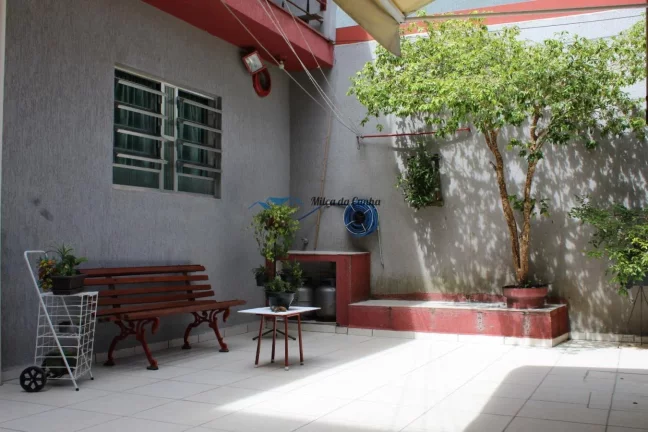 Imagem Sobrado à Venda com 3 dormitórios 3 vagas com Casa nos Fundos, Homero Thon , Santo André