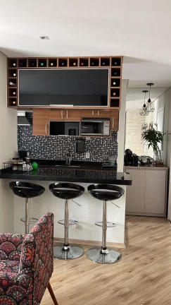 Imagem Lindo Apartamento Andar Médio, com móveis planejados e ótimo acabamento, 2 dormitórios e 1 vaga de garagem na Quinta da Paineira (Vila Prudente)