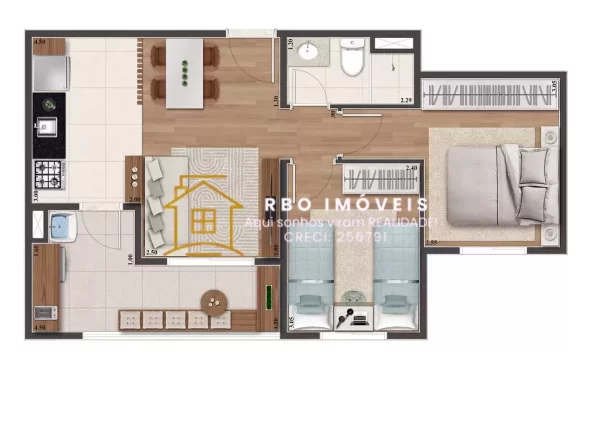 Imagem Lançamento Serenne Residencial | 1 e 2 Dormitórios | 1 ou 2 vagas na Aldeia de Barueri