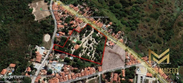 Imagem Terreno à venda, 18752 m² por R$ 2.000.000,00 - Ponta da Serra - Itaitinga/CE