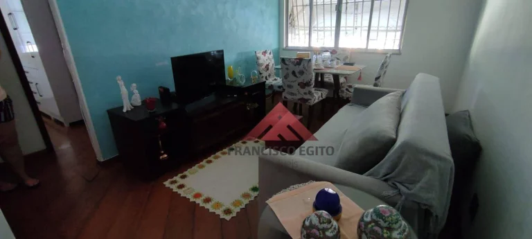 Imagem excelente apartamento com 2 quartos, dependências completas e vaga de garagem na Alameda São Boaventura