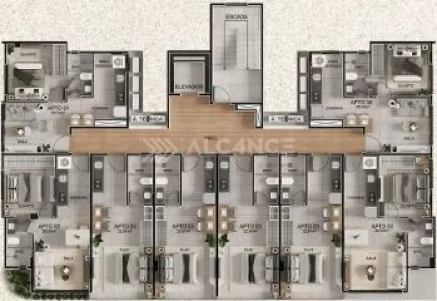Imagem Studio - 22,91 m² - Intermares, Cabedelo/PB