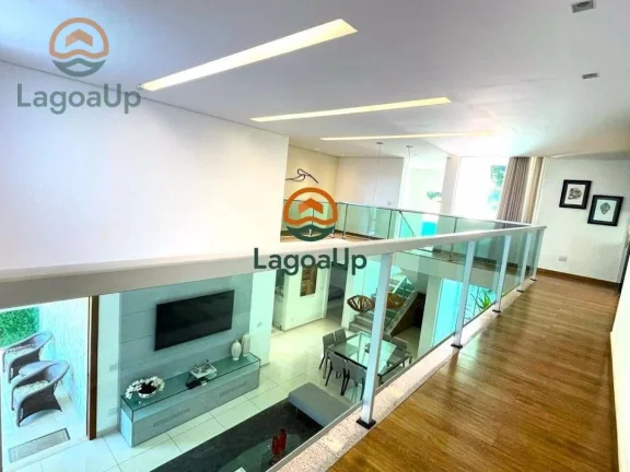 Imagem Casa com 5 dormitórios à venda, 421 m² por R$ 2.990.000,00 - Condomínio Condados da Lagoa - Lagoa Santa/MG