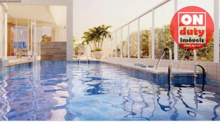 Imagem Castell di Maria Carolina Apartamento com 3 suítes à venda, 124m² a partir R$ 1.911,00- Ponta da Praia - Santos/SP