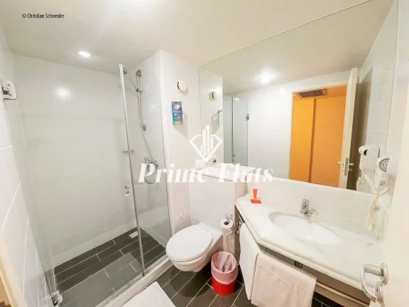 Imagem Flat disponível para venda no Íbis Guarulhos, com 18m², 1 dormitório e 1 vaga