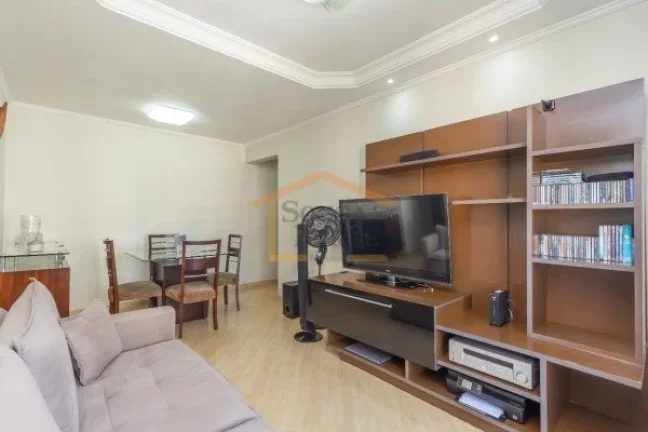 Imagem Apartamento de 61 m² com 2 dormitórios, sendo 1 suíte, 2 banheiros, sala para 2 ambientes com sac...