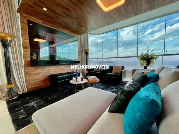 Imagem Cobertura Triplex Fente Mar à Venda com 07 Suítes Amplo espaço de Lazer com Piscina Privativa Localizado em Balneário Camboriú - SC