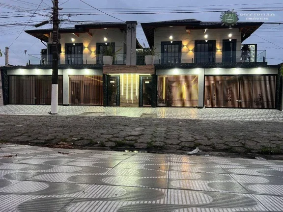 Imagem Sobrado à venda, 60 m² por R$ 345.000,00 - Maracanã - Praia Grande/SP