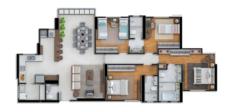 Imagem Loft 4 Dormitórios para venda em Balneário Camboriú - SC