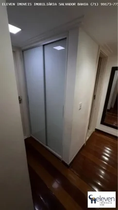 Imagem EXCLUSIVA COBERTURA COM ENERGIA SOLAR NA PITUBA 4/4 UMA SUITE , INFRA , PISCINA INTERNA  E TRÊS VAGAS 
