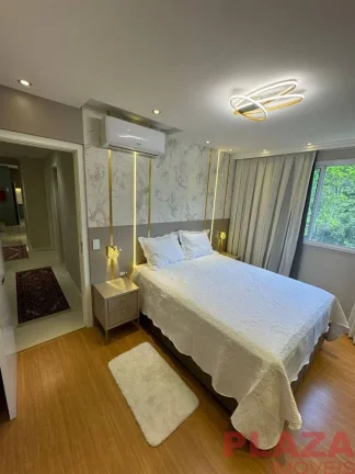 Imagem Apartamento Finamente Mobiliado – 3 Dormitórios | 2 Vagas | Vista para o Cristo Luz | Bairro Nações – Balneário Camboriú