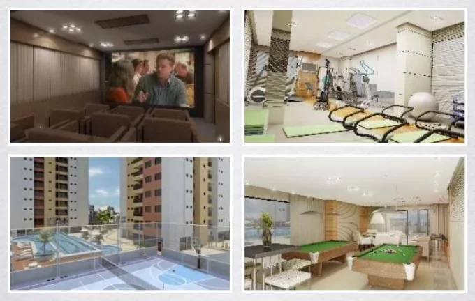 Imagem Apartamento à venda, 89 m² por R$ 850.000,00 - Aeroclube - João Pessoa/PB