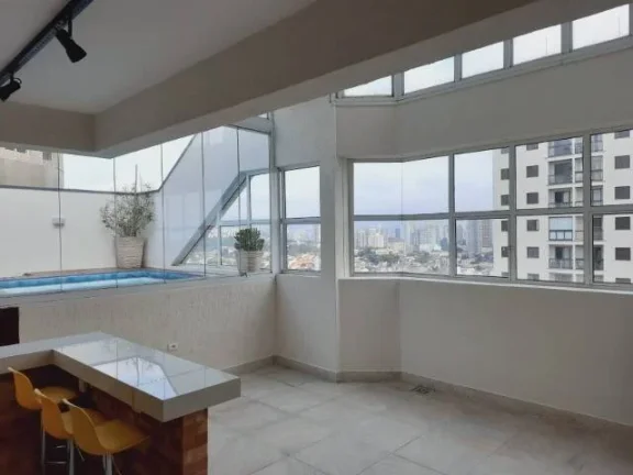 Imagem Cobertura duplex com piscina no Baeta Neves 156 m² São Bernardo do campo