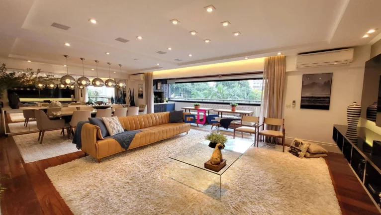 Imagem Apartamento com 4 dormitórios à venda, 214 m² por R$ 2.850.000,00 - Boqueirão - Santos/SP