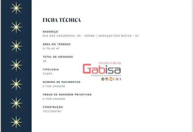 Imagem Casa com 4 dormitórios à venda, 163 m² por R$ 1.786.000,00 - Geribá - Armação dos Búzios/RJ