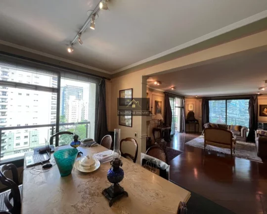 Imagem ITAIM BIBI APARTAMENTO ALTO PADRÃO 220,00 M ÁREA ÚTIL 4 DORMITÓRIOS SENDO 3 SUÍTES 4 VAGAS DE GARAGEM LIVRES VARANDA 300 METROS PARQUE DO POVO LAZER