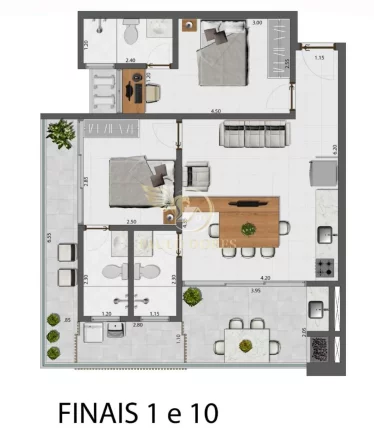 Imagem APARTAMENTO À VENDA NOVO NA PRAIA DO PEREQUE-AÇÚ EM UBATUBA-SP