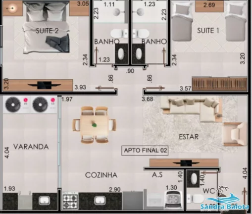 Imagem Lofts e Apartamentos no Tenório/Ubatuba