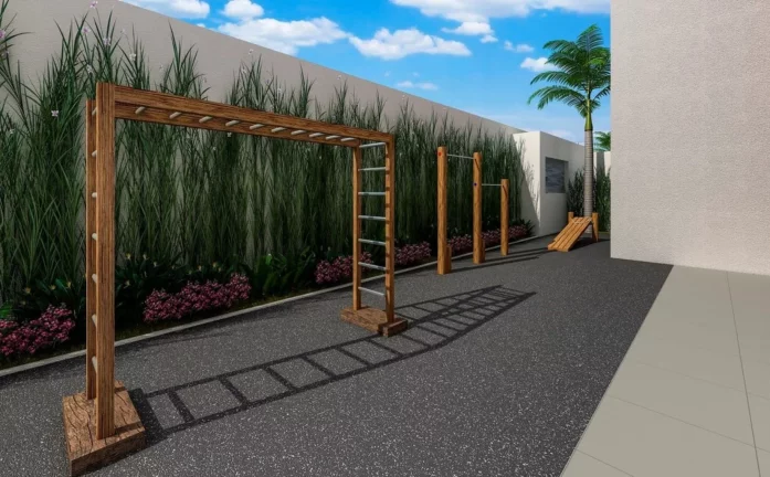 Imagem Apartamento de luxo no Jardim Santo André: 3 quartos, 3 suítes, 4 banheiros, 3 vagas de garagem e 133m² de área no Residencial Piemonte.