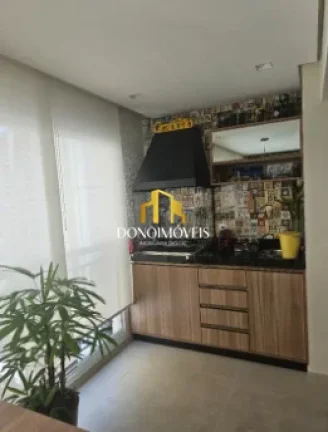 Imagem Apto 106m vista livre andar alto Cond Auge Home Resort Centro SBC