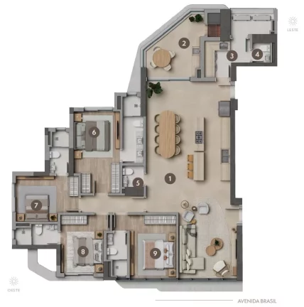 Imagem Apartamento à venda no bairro Centro - Balneário Camboriú/SC