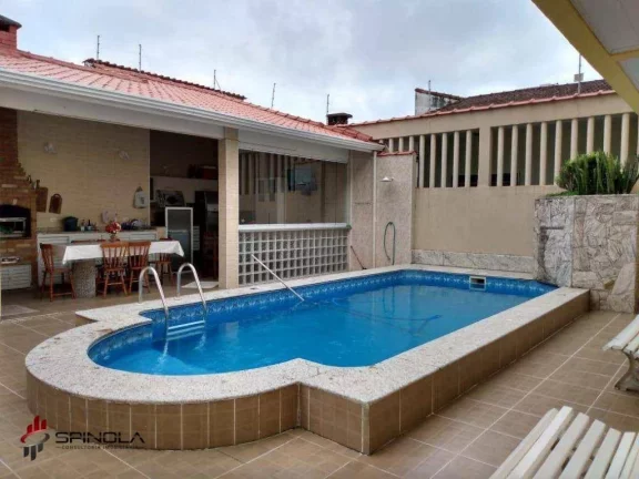 Imagem Casa com 4 dormitórios à venda, 232 m² por R$ 1.300.000,00 - Balneário Flórida - Praia Grande/SP