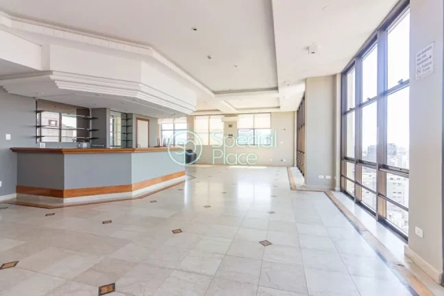 Imagem Apartamento moderno, compacto, com um dormitório ( suíte ), sala de televisão e jantar, cozinha m...