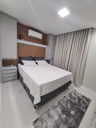 Imagem Apartamento Frente Mar Vista Lateral com 2 dormitórios sendo 1 suíte no Centro de Itapema