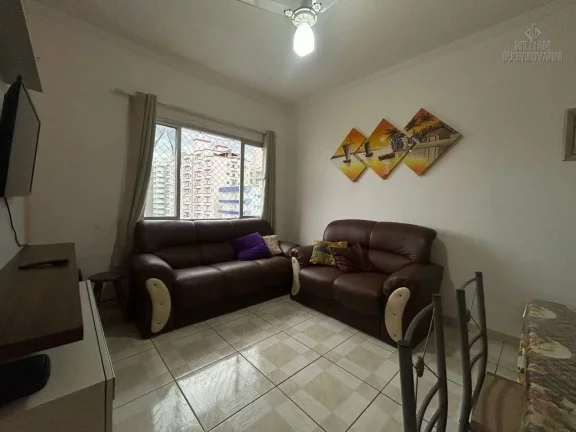 Imagem Frente Mar Mobiliado. Ap à Venda – Praia Grande, Bairro Mirim