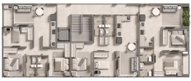 Imagem Apartamento à venda, 54 m² por R$ 607.717,00 - Bessa - João Pessoa/PB