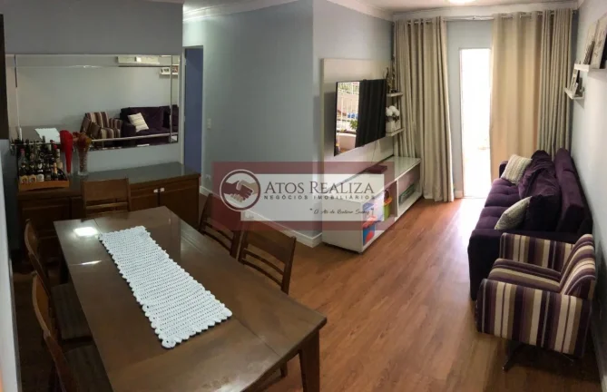Imagem Venda de Apartamento 64m² com 2 Dormitorios com Armários Planejados, 1 vaga de garagem coberta na Vila Santa Catarina - SP, SUPER oportunidade.