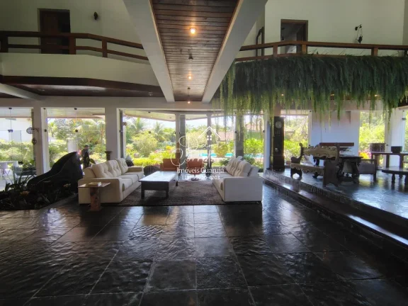 Imagem Espetacular Casa em Condomínio do Guarujá-SP - 4 Quartos, 4 Suítes, 5 Salas, 6 Vagas, 631,64m².
