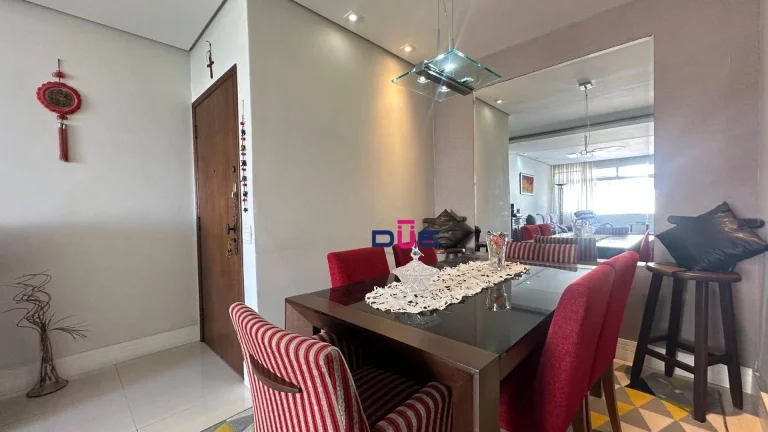 Imagem Apartamento com 3 dormitórios à venda, 125 m² por R$ 795.000 - Gonzaga - Santos/SP