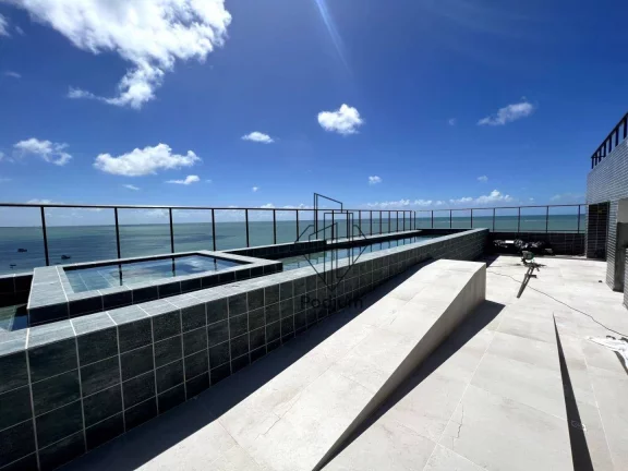 Imagem Apartamentos com varanda / sacada e vista definitiva para o mar a 150m da praia de Ponta de Matos em Cabedelo - AP2277