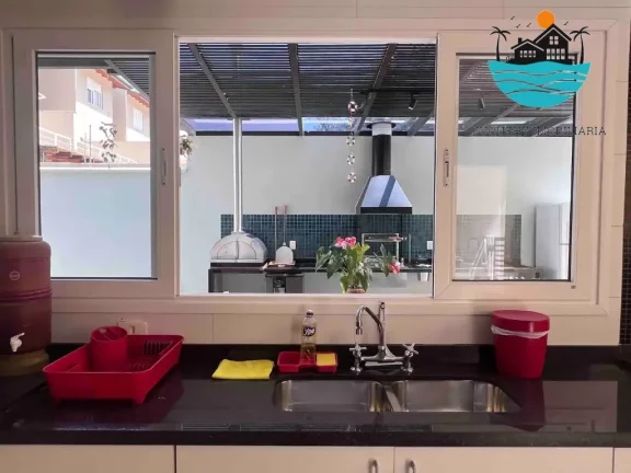 Imagem Casas para Alugar Temporada Juquehy, c/ piscina privativa, churrasqueira, com 4 suítes, 200m da praia. máx. 11 pessoas | Juquehy Imobiliária