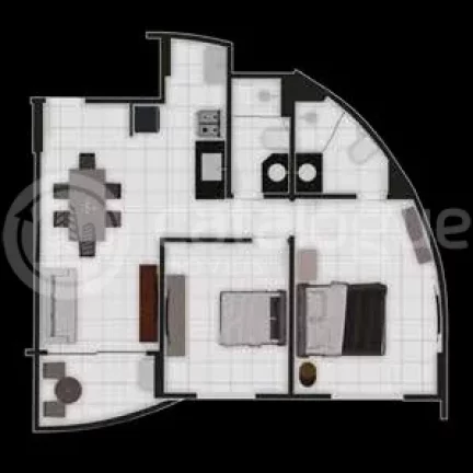 Imagem Apartamento duplo no Funchal Ponta Negra - com 110,98m