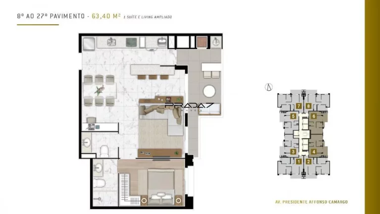 Imagem Apartamento com 3 Dormitorio(s) localizado(a) no bairro Cristo Rei em Curitiba / PARANA Ref.:24