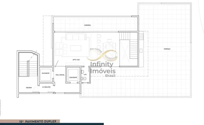 Imagem Halley - Apartamento à venda no bairro Santa Lúcia - Belo Horizonte/MG