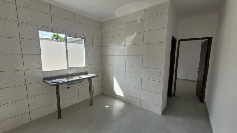Imagem Casa para Venda em Itanhaém, Bopiranga, 2 dormitórios, 1 banheiro, 1 vaga