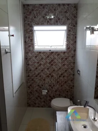 Imagem Vila Campestre Lindo sobrado 125 metros, 3 dormitórios, espaço gourmet com churrasqueira, 2 vagas com excelente localização e valor!!!