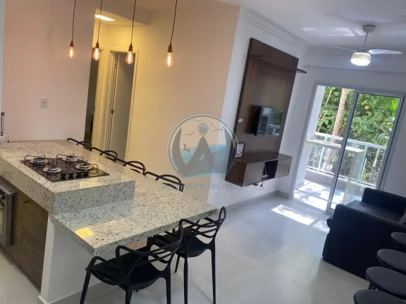 Imagem Venda de Apartamento de 2 Quartos na Praia Grande em Ubatuba-SP, com 1 Suíte e Vaga de Garagem!
