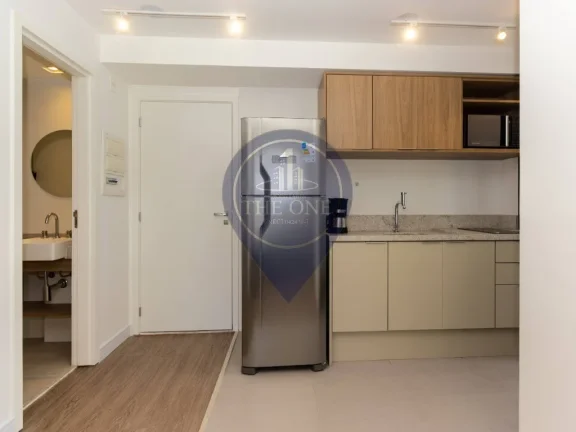 Imagem Studio de Luxo em Moema: 2 Quartos, 1 Banheiro, 34m² de Área - São Paulo-SP