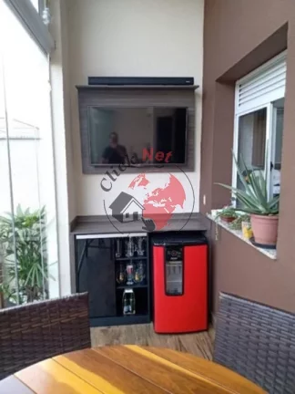 Imagem Apto Garden , com moveis planejado ,2 dorm, 1 suíte,moveis planejado ,Quintal c churrasqueira 1 vagas, ,bairro Vila Curuçá, Sto André